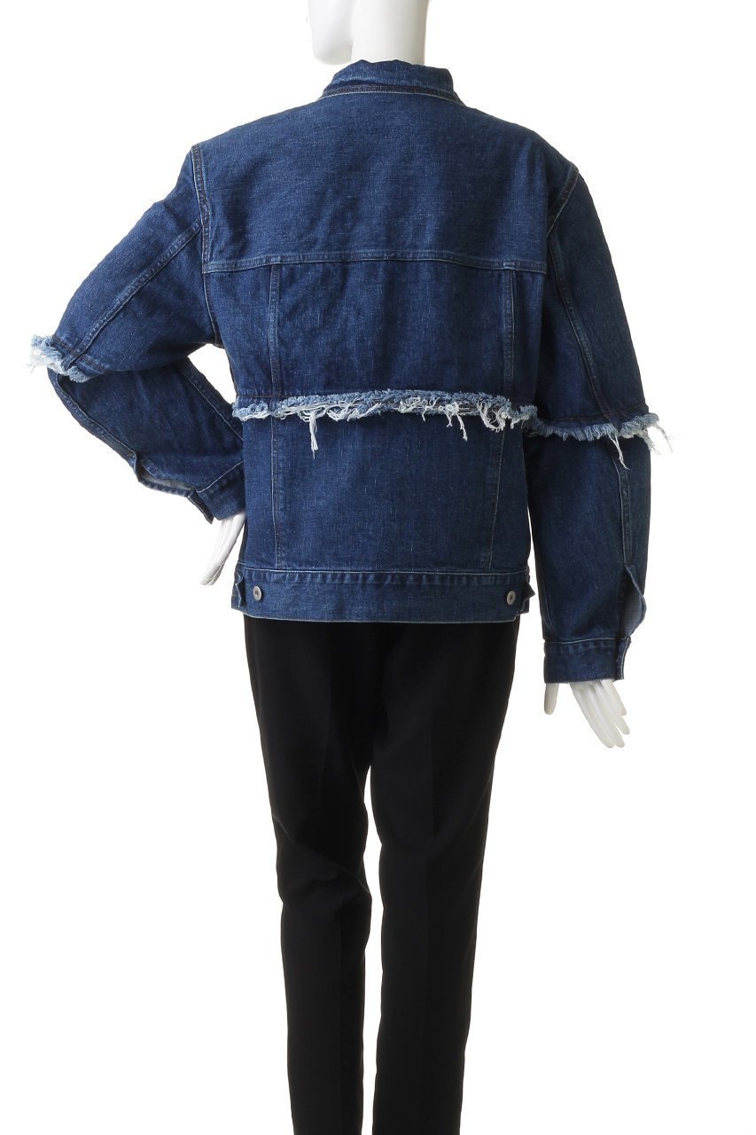 【メゾンスペシャル/MAISON SPECIAL】のマルチウェイデニムジャケット 人気、トレンドファッション・服の通販 founy(ファニー) 　ファッション　Fashion　レディースファッション　Fashion for Women　アウター　Coat / Outerwear Collection　レディースジャケット・軽アウター　Jackets　デニムジャケット / カジュアルアウター　Denim Jackets　インナー　Innerwear　ショート　Short, Short Length　シンプル　Simple, Minimal　ジップ　Zip, Zipper　ジャケット　Jacket, Outerwear　ストレッチ　Stretch, Stretchy Fabric　デニム　Denim, Jeans Material　ロング　Long, Long-Length　ヴィンテージ　Vintage Style　半袖　Short Sleeve, Half Sleeve　other-4|ID: prp329100004607905 ipo3291000000032913076