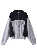 【メゾンスペシャル/MAISON SPECIAL】のCompany Print Half Zip Sweatshirt/カンパニーハーフジップスウェット NVY(ネイビー)|ID: prp329100004607906 ipo3291000000032913145