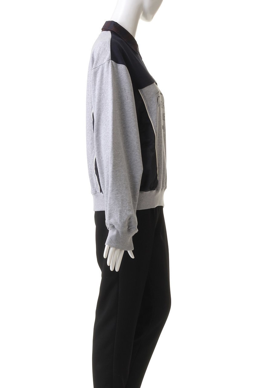 【メゾンスペシャル/MAISON SPECIAL】のCompany Print Half Zip Sweatshirt/カンパニーハーフジップスウェット 人気、トレンドファッション・服の通販 founy(ファニー) 　ファッション　Fashion　レディースファッション　Fashion for Women　トップス・カットソー　Cut & Sew Tops　シャツ・ブラウス・オフィスカジュアル　Elegant Blouses & Button-Ups　レディースパーカー・カジュアルフーディー　Casual Hoodies & Sweatshirts　ロングTシャツ・Tシャツ　Longline T-Shirts & Tees　スウェット・クルーネックトップス　Sweatshirts & Crewnecks / Relaxed Fit Sweat Tops　カットソー・ベーシックTシャツ　Cut-and-Sewn Tops / Stretch Tees & Basics　鹿の子　Piqué, Kanoko Fabric　ジップ　Zip, Zipper　スタイリッシュ　Stylish, Fashionable　スポーティ　Sporty, Casual Athletic　タフタ　Taffeta, Structured Fabric　チェック　Check, Plaid, Tartan　トレンド　Trend, Trending Now　ミックス　Mix, Mixed Style　リラックス　Relax, Relaxed Fit　other-3|ID: prp329100004607906 ipo3291000000032913169