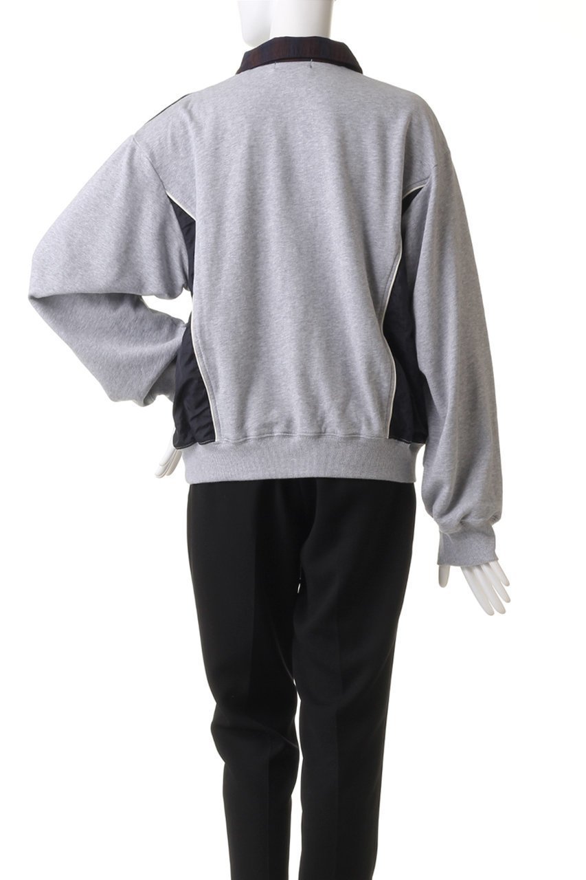 【メゾンスペシャル/MAISON SPECIAL】のCompany Print Half Zip Sweatshirt/カンパニーハーフジップスウェット 人気、トレンドファッション・服の通販 founy(ファニー) 　ファッション　Fashion　レディースファッション　Fashion for Women　トップス・カットソー　Cut & Sew Tops　シャツ・ブラウス・オフィスカジュアル　Elegant Blouses & Button-Ups　レディースパーカー・カジュアルフーディー　Casual Hoodies & Sweatshirts　ロングTシャツ・Tシャツ　Longline T-Shirts & Tees　スウェット・クルーネックトップス　Sweatshirts & Crewnecks / Relaxed Fit Sweat Tops　カットソー・ベーシックTシャツ　Cut-and-Sewn Tops / Stretch Tees & Basics　鹿の子　Piqué, Kanoko Fabric　ジップ　Zip, Zipper　スタイリッシュ　Stylish, Fashionable　スポーティ　Sporty, Casual Athletic　タフタ　Taffeta, Structured Fabric　チェック　Check, Plaid, Tartan　トレンド　Trend, Trending Now　ミックス　Mix, Mixed Style　リラックス　Relax, Relaxed Fit　other-4|ID: prp329100004607906 ipo3291000000032913178
