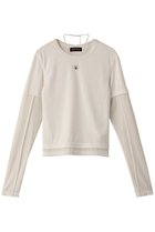 【メゾンスペシャル/MAISON SPECIAL】のWith Heart Necklace Velor Tops/ハートネックレス付きベロアトップス WHT(ホワイト)|ID: prp329100004607911 ipo3291000000032913682