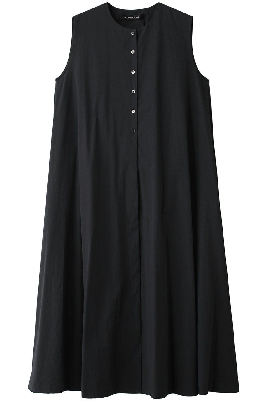 【ミズイロ インド/mizuiro ind】のcrew neck flare jilet OP ワンピース インテリア・キッズ・メンズ・レディースファッション・服の通販 founy(ファニー) 　ファッション　Fashion　レディースファッション　Fashion for Women　ワンピース　Dresses　チュニック　Tunic Tops & Dresses　サマー　Summer, Summer Style　チュニック　Tunic, Long Top　ノースリーブ　Sleeveless, No-Sleeve　フレア　Flare, Flared　ロング　Long, Long-Length　c.gray|ID: prp329100004607913 ipo3291000000032913727