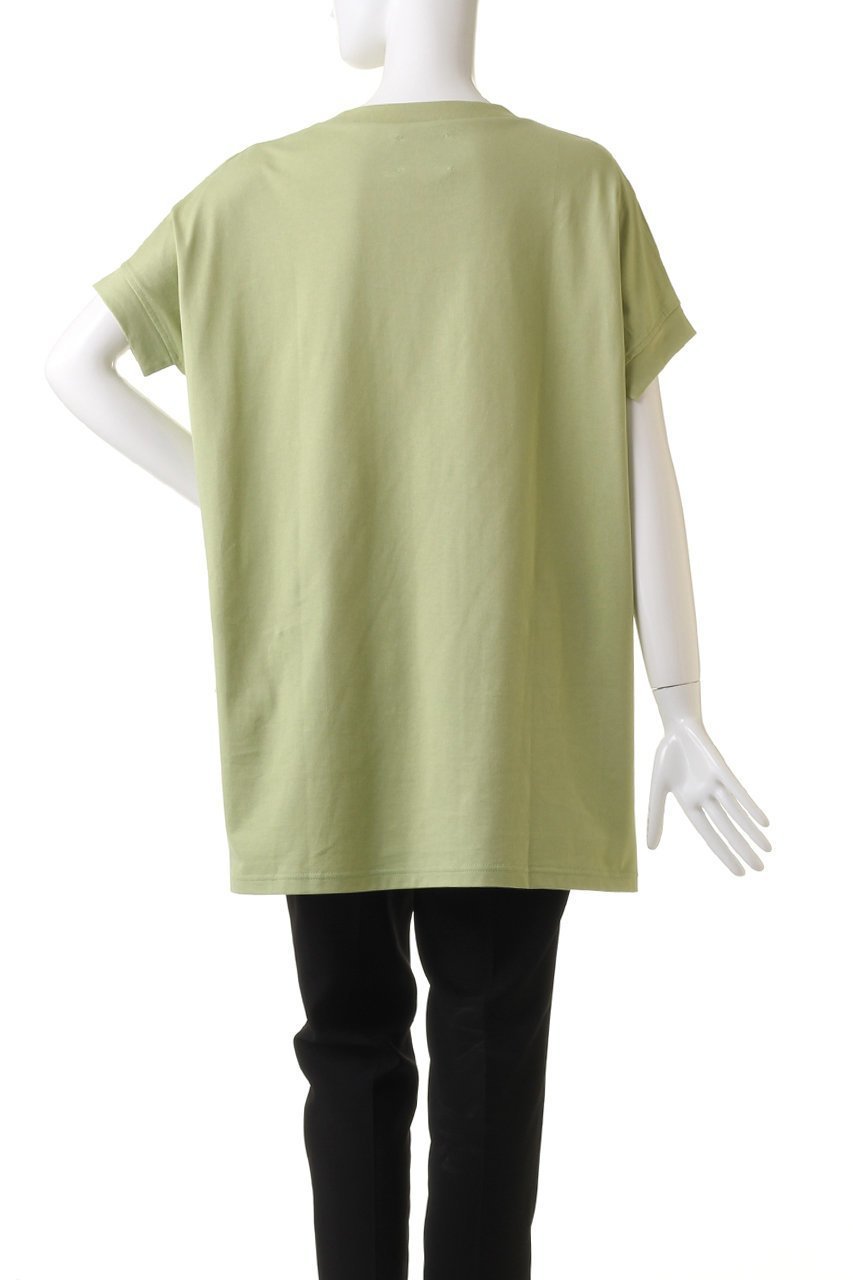 【ミディウミソリッド/MIDIUMISOLID】のc/neck wide PO プルオーバー 人気、トレンドファッション・服の通販 founy(ファニー) 　ファッション　Fashion　レディースファッション　Fashion for Women　トップス・カットソー　Cut & Sew Tops　シャツ・ブラウス・オフィスカジュアル　Elegant Blouses & Button-Ups　ロングTシャツ・Tシャツ　Longline T-Shirts & Tees　カジュアルプルオーバー・ニットトップス　Pullovers & Knit Tops / Casual Pullovers　カットソー・ベーシックTシャツ　Cut-and-Sewn Tops / Stretch Tees & Basics　ショート　Short, Short Length　シンプル　Simple, Minimal　スリット　Slit, Slit Detail　スリーブ　Sleeve, Long Sleeve / Short Sleeve　半袖　Short Sleeve, Half Sleeve　other-4|ID: prp329100004607916 ipo3291000000032913894