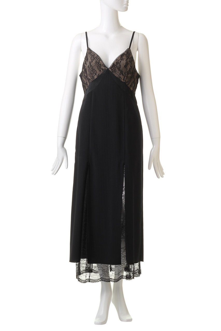 【プランク プロジェクト/PRANK PROJECT】のレースコンビキャミワンピース / Lace Combi Cami Dress 人気、トレンドファッション・服の通販 founy(ファニー) 　ファッション　Fashion　レディースファッション　Fashion for Women　ワンピース　Dresses　フォーマル・パーティードレス・結婚式用ドレス　Elegant & Casual Dresses　キャミソールワンピース　Camisole Dresses　チュニック　Tunic Tops & Dresses　おすすめ　Recommended / Our Picks　インナー　Innerwear　サテン　Satin, Glossy Fabric　ストライプ　Stripe, Striped Pattern　スリット　Slit, Slit Detail　タンク　Tank Top, Sleeveless Top　ダウン　Down, Puffer　チュニック　Tunic, Long Top　フェミニン　Feminine, Girly　マニッシュ　Mannish, Boyish　ミックス　Mix, Mixed Style　レース　Lace, Lace Fabric　ロング　Long, Long-Length　夏　Summer　other-2|ID: prp329100004607919 ipo3291000000032914056
