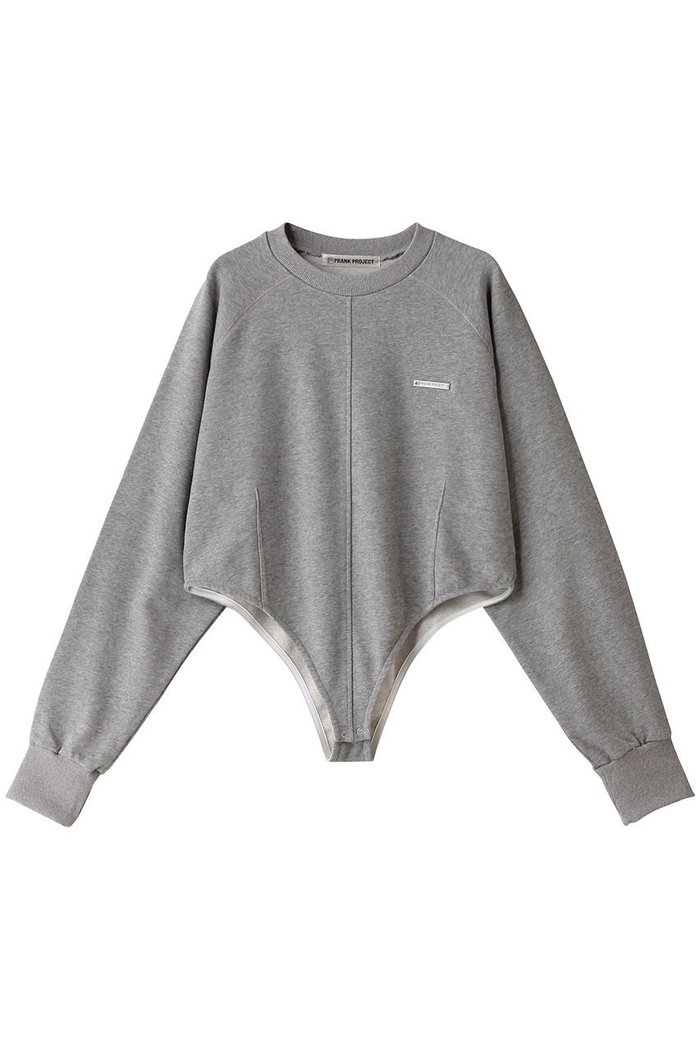 【プランク プロジェクト/PRANK PROJECT】のスウェットボディースーツ / Sweatshirt Bodysuit インテリア・キッズ・メンズ・レディースファッション・服の通販 founy(ファニー) https://founy.com/ ファッション Fashion レディースファッション Fashion for Women トップス・カットソー Cut & Sew Tops シャツ・ブラウス・オフィスカジュアル Elegant Blouses & Button-Ups レディースパーカー・カジュアルフーディー Casual Hoodies & Sweatshirts ロングTシャツ・Tシャツ Longline T-Shirts & Tees スウェット・クルーネックトップス Sweatshirts & Crewnecks / Relaxed Fit Sweat Tops カットソー・ベーシックTシャツ Cut-and-Sewn Tops / Stretch Tees & Basics おすすめ Recommended / Our Picks シンプル Simple, Minimal スウェット / スエット Sweatshirt, Sweatwear スリーブ Sleeve, Long Sleeve / Short Sleeve スーツ Suit, Formalwear ルーズ Loose, Oversized ロング Long, Long-Length |ID: prp329100004607920 ipo3291000000032914035