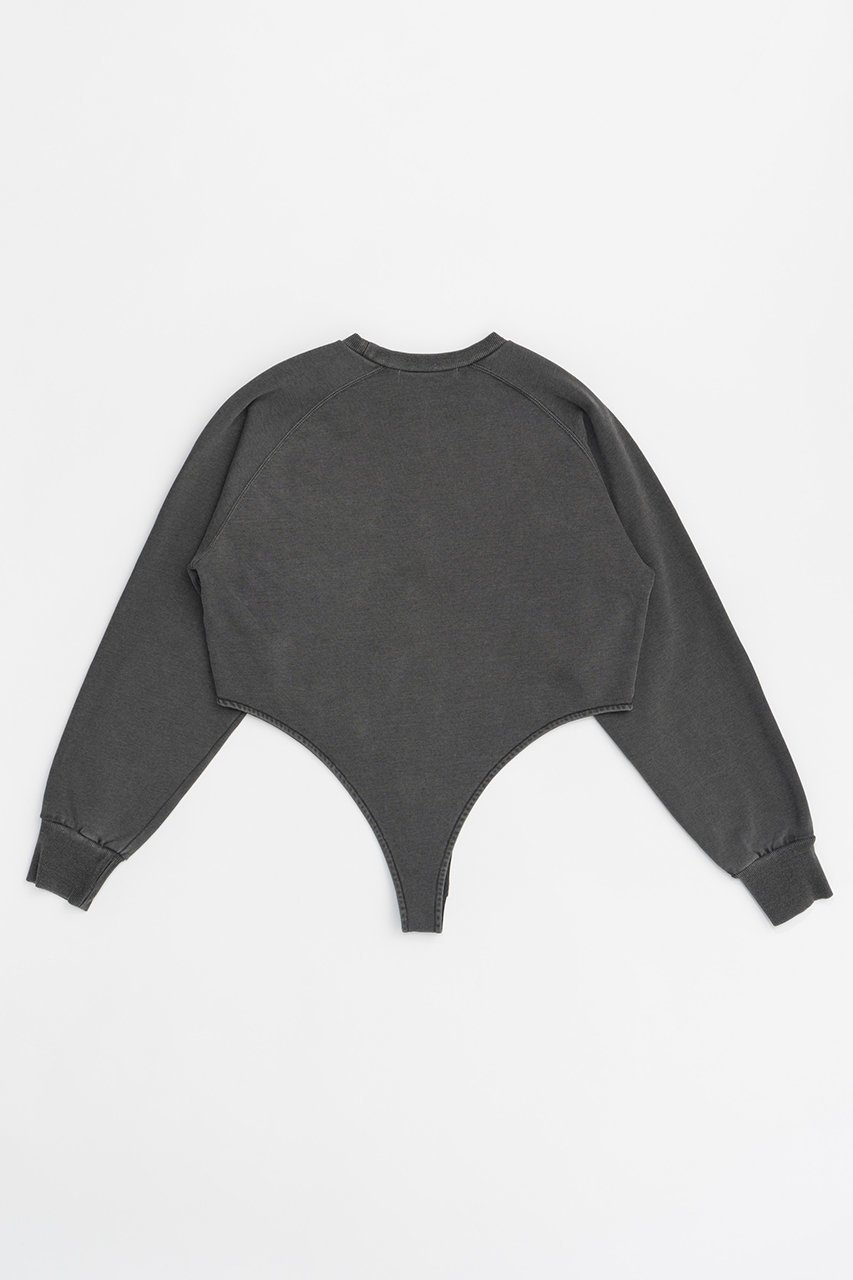 【プランク プロジェクト/PRANK PROJECT】のスウェットボディースーツ / Sweatshirt Bodysuit 人気、トレンドファッション・服の通販 founy(ファニー) 　ファッション　Fashion　レディースファッション　Fashion for Women　トップス・カットソー　Cut & Sew Tops　シャツ・ブラウス・オフィスカジュアル　Elegant Blouses & Button-Ups　レディースパーカー・カジュアルフーディー　Casual Hoodies & Sweatshirts　ロングTシャツ・Tシャツ　Longline T-Shirts & Tees　スウェット・クルーネックトップス　Sweatshirts & Crewnecks / Relaxed Fit Sweat Tops　カットソー・ベーシックTシャツ　Cut-and-Sewn Tops / Stretch Tees & Basics　おすすめ　Recommended / Our Picks　シンプル　Simple, Minimal　スウェット / スエット　Sweatshirt, Sweatwear　スリーブ　Sleeve, Long Sleeve / Short Sleeve　スーツ　Suit, Formalwear　ルーズ　Loose, Oversized　ロング　Long, Long-Length　other-6|ID: prp329100004607920 ipo3291000000032914115