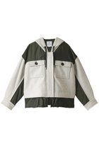 【ランバン オン ブルー/LANVIN en Bleu】のタフタコンビ中わたブルゾン 人気、トレンドファッション・服の通販 founy(ファニー) ファッション Fashion レディースファッション Fashion for Women アウター Coat / Outerwear Collection レディースジャケット・軽アウター Jackets ブルゾンジャケット・スポーティアウター Blouson Jackets オレンジ Orange クラシカル Classical, Vintage-Inspired コンビ Combo, Combination Style ジャケット Jacket, Outerwear タフタ Taffeta, Structured Fabric ダウン Down, Puffer ツイード Twill, Twill Weave ブルゾン Blouson, Bomber Jacket メルトン Melton, Heavy Wool thumbnail グレー|ID: prp329100004607921 ipo3291000000032914076