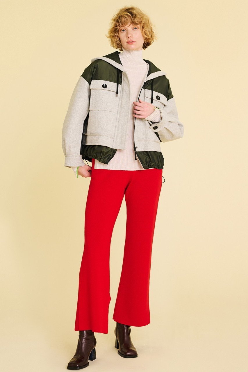 【ランバン オン ブルー/LANVIN en Bleu】のタフタコンビ中わたブルゾン 人気、トレンドファッション・服の通販 founy(ファニー) 　ファッション　Fashion　レディースファッション　Fashion for Women　アウター　Coat / Outerwear Collection　レディースジャケット・軽アウター　Jackets　ブルゾンジャケット・スポーティアウター　Blouson Jackets　オレンジ　Orange　クラシカル　Classical, Vintage-Inspired　コンビ　Combo, Combination Style　ジャケット　Jacket, Outerwear　タフタ　Taffeta, Structured Fabric　ダウン　Down, Puffer　ツイード　Twill, Twill Weave　ブルゾン　Blouson, Bomber Jacket　メルトン　Melton, Heavy Wool　other-8|ID: prp329100004607921 ipo3291000000032914140