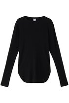 【マルティニーク/martinique】のクルーネックロングTシャツ ブラック|ID: prp329100004607922 ipo3291000000032914093