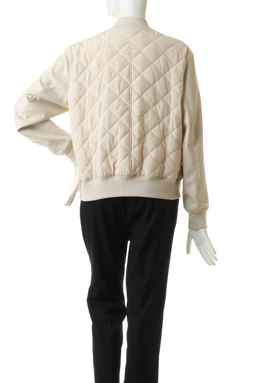 【ベイジ,/BEIGE,】のPEONY(ピエニー)/スタジアムジャンパー 人気、トレンドファッション・服の通販 founy(ファニー) 　ファッション　Fashion　レディースファッション　Fashion for Women　アウター　Coat / Outerwear Collection　レディースジャケット・軽アウター　Jackets　ブルゾンジャケット・スポーティアウター　Blouson Jackets　キルティング　Quilted, Quilting　コンパクト　Compact, Small Size　シンプル　Simple, Minimal　ジャケット　Jacket, Outerwear　フェイクレザー　Faux Leather, PU Leather　ブルゾン　Blouson, Bomber Jacket　other-4|ID: prp329100004607931 ipo3291000000032914394