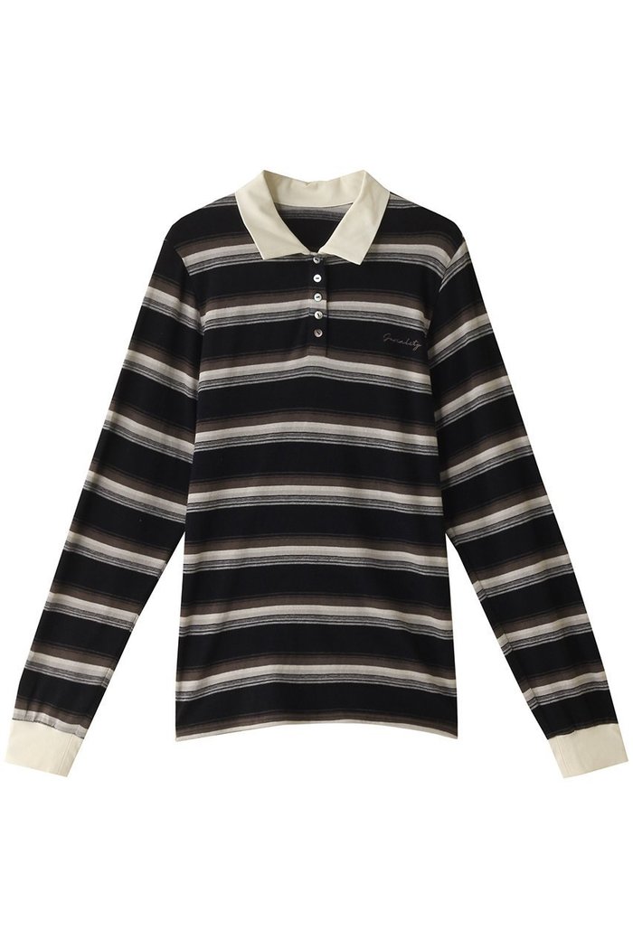 【メゾンスペシャル/MAISON SPECIAL】のMulti Border Polo Shirt/マルチボーダーポロシャツ インテリア・キッズ・メンズ・レディースファッション・服の通販 founy(ファニー) https://founy.com/ ファッション Fashion レディースファッション Fashion for Women トップス・カットソー Cut & Sew Tops シャツ・ブラウス・オフィスカジュアル Elegant Blouses & Button-Ups ロングTシャツ・Tシャツ Longline T-Shirts & Tees ポロシャツ・きれいめカジュアル Smart-Casual Polo Tops カットソー・ベーシックTシャツ Cut-and-Sewn Tops / Stretch Tees & Basics カットソー Cut and Sewn Top スリーブ Sleeve, Long Sleeve / Short Sleeve ボーダー Border, Stripe ロング Long, Long-Length |ID: prp329100004607934 ipo3291000000032914477