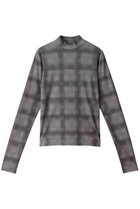 【メゾンスペシャル/MAISON SPECIAL】のFOCUS Checkered Turtleneck Tops/FOCUSチェックタートルトップス GRY(グレー)|ID: prp329100004607936 ipo3291000000032914609