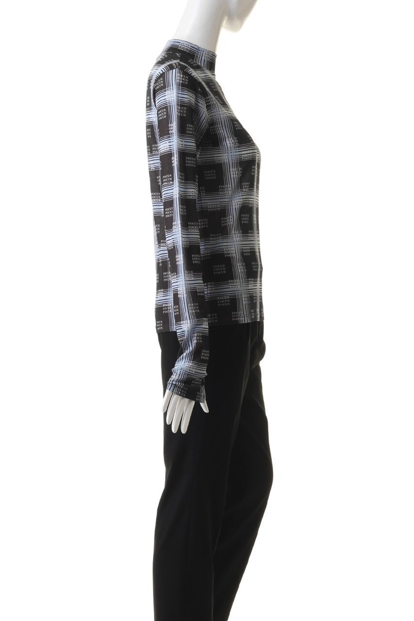 【メゾンスペシャル/MAISON SPECIAL】のFOCUS Checkered Turtleneck Tops/FOCUSチェックタートルトップス 人気、トレンドファッション・服の通販 founy(ファニー) 　ファッション　Fashion　レディースファッション　Fashion for Women　トップス・カットソー　Cut & Sew Tops　シャツ・ブラウス・オフィスカジュアル　Elegant Blouses & Button-Ups　ロングTシャツ・Tシャツ　Longline T-Shirts & Tees　カットソー・ベーシックTシャツ　Cut-and-Sewn Tops / Stretch Tees & Basics　タートルネック・ハイネックトップス　Turtlenecks & High-Neck Tops　インナー　Innerwear　スタイリッシュ　Stylish, Fashionable　スリーブ　Sleeve, Long Sleeve / Short Sleeve　タートルネック　Turtleneck, High Neck　チェック　Check, Plaid, Tartan　パターン　Pattern, Design Print　ロング　Long, Long-Length　other-3|ID: prp329100004607936 ipo3291000000032914657