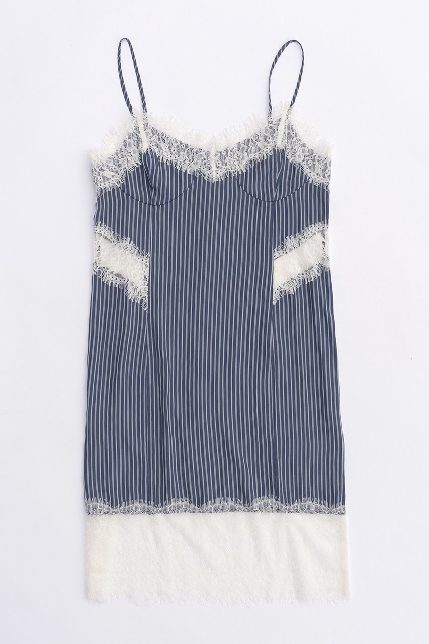 【メゾンスペシャル/MAISON SPECIAL】のTulle Layered Dress/チュールレイヤードワンピース 人気、トレンドファッション・服の通販 founy(ファニー) 　ファッション　Fashion　レディースファッション　Fashion for Women　ワンピース　Dresses　フォーマル・パーティードレス・結婚式用ドレス　Elegant & Casual Dresses　チュニック　Tunic Tops & Dresses　とろみ　Fluid, Flowy Fabric　キャミソール　Camisole, Spaghetti Strap Top　キュプラ　Cupro, Eco Fabric　シアー　Sheer, See-Through　ストライプ　Stripe, Striped Pattern　チュニック　Tunic, Long Top　チュール　Tulip, Tulip Motif　トレンド　Trend, Trending Now　ドッキング　Docking, Mixed Material　リボン　Ribbon, Bow　レース　Lace, Lace Fabric　ロング　Long, Long-Length　エレガント 上品　Elegant　夏　Summer　other-8|ID: prp329100004607940 ipo3291000000032915091