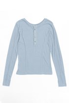 【メゾンスペシャル/MAISON SPECIAL】の2way Sheer Mellow Stitched Tops/2WAYシアーメローステッチトップス BLU(ブルー)|ID: prp329100004607941 ipo3291000000032915064
