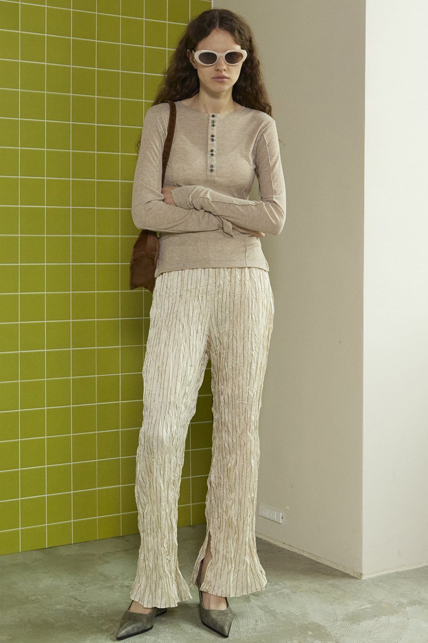 【メゾンスペシャル/MAISON SPECIAL】の2way Sheer Mellow Stitched Tops/2WAYシアーメローステッチトップス 人気、トレンドファッション・服の通販 founy(ファニー) 　ファッション　Fashion　レディースファッション　Fashion for Women　トップス・カットソー　Cut & Sew Tops　シャツ・ブラウス・オフィスカジュアル　Elegant Blouses & Button-Ups　ロングTシャツ・Tシャツ　Longline T-Shirts & Tees　カットソー・ベーシックTシャツ　Cut-and-Sewn Tops / Stretch Tees & Basics　おすすめ　Recommended / Our Picks　インナー　Innerwear　シアー　Sheer, See-Through　スリーブ　Sleeve, Long Sleeve / Short Sleeve　ロング　Long, Long-Length　A/W・秋冬　Autumn/Winter　other-8|ID: prp329100004607941 ipo3291000000032915139