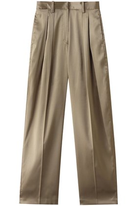 【クラネ/CLANE】 BRIGHT TWILL IN TUCK PANTS パンツ人気、トレンドファッション・服の通販 founy(ファニー) ファッション Fashion レディースファッション Fashion for Women パンツ Pants & Trousers スタイリッシュ Stylish, Fashionable ツイル Twist, Twisted Detail ロング Long, Long-Length 定番 Standard, Basic Item |ID:prp329100004607942