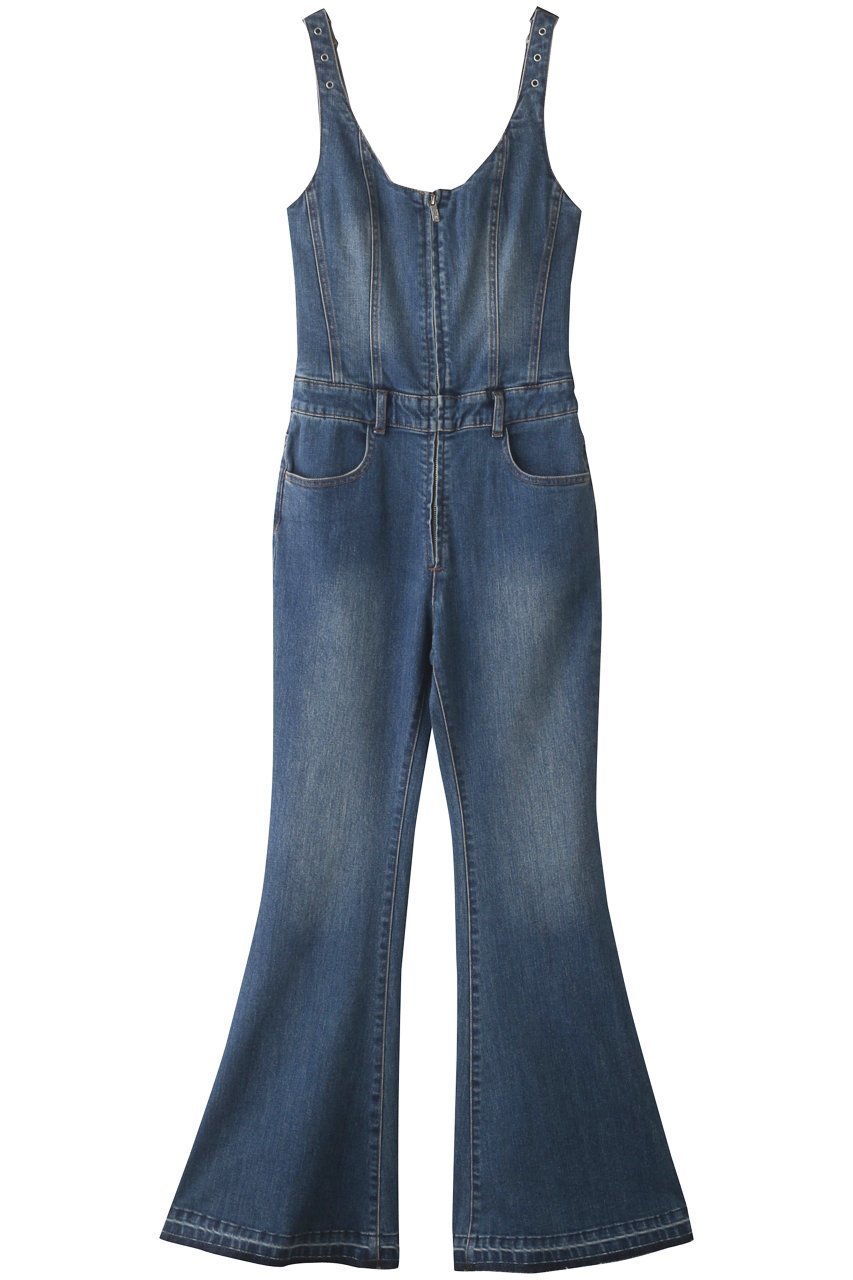 【プランク プロジェクト/PRANK PROJECT】の2WAYデニムサロペット / 2WAY Denim Salopette インテリア・キッズ・メンズ・レディースファッション・服の通販 founy(ファニー) 　ファッション　Fashion　レディースファッション　Fashion for Women　パンツ　Pants & Trousers　おすすめ　Recommended / Our Picks　クラシカル　Classical, Vintage-Inspired　ストレッチ　Stretch, Stretchy Fabric　デニム　Denim, Jeans Material　フレア　Flare, Flared　BLU(ブルー)|ID: prp329100004607946 ipo3291000000032915416