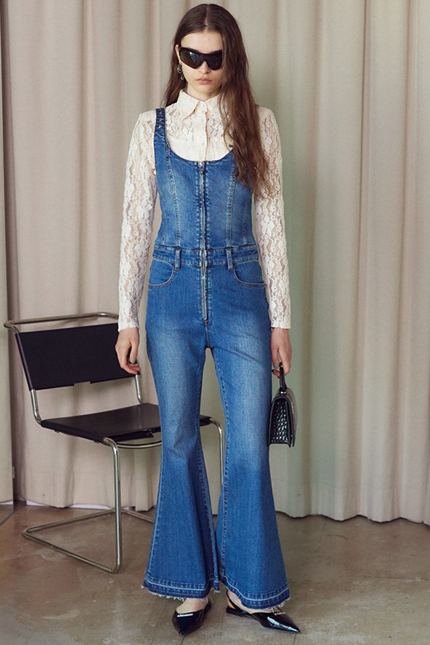 【プランク プロジェクト/PRANK PROJECT】の2WAYデニムサロペット / 2WAY Denim Salopette 人気、トレンドファッション・服の通販 founy(ファニー) 　ファッション　Fashion　レディースファッション　Fashion for Women　パンツ　Pants & Trousers　おすすめ　Recommended / Our Picks　クラシカル　Classical, Vintage-Inspired　ストレッチ　Stretch, Stretchy Fabric　デニム　Denim, Jeans Material　フレア　Flare, Flared　other-8|ID: prp329100004607946 ipo3291000000032915487