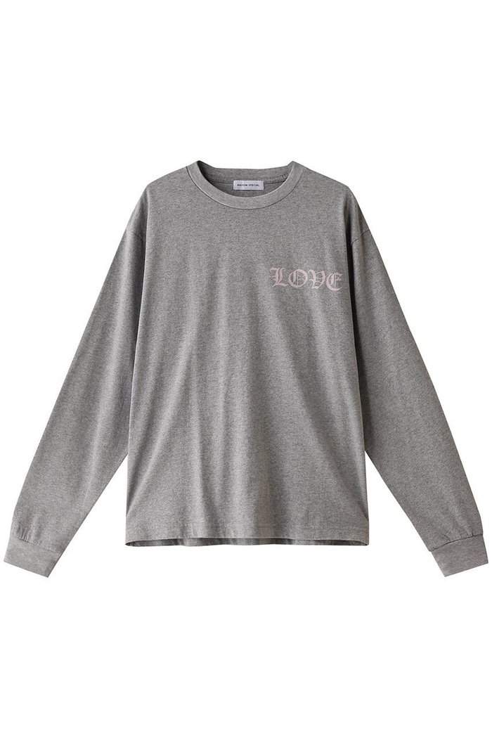 【メゾンスペシャル/MAISON SPECIAL】のLOVE Long Sleeve T-shirt/LOVEロングスリーブTEE インテリア・キッズ・メンズ・レディースファッション・服の通販 founy(ファニー) https://founy.com/ ファッション Fashion レディースファッション Fashion for Women トップス・カットソー Cut & Sew Tops シャツ・ブラウス・オフィスカジュアル Elegant Blouses & Button-Ups ロングTシャツ・Tシャツ Longline T-Shirts & Tees カットソー・ベーシックTシャツ Cut-and-Sewn Tops / Stretch Tees & Basics インナー Innerwear ウォッシャブル Machine Washable クラシカル Classical, Vintage-Inspired スリーブ Sleeve, Long Sleeve / Short Sleeve ロング Long, Long-Length ワンポイント One Point, Statement Accent ヴィンテージ Vintage Style |ID: prp329100004607951 ipo3291000000032915750