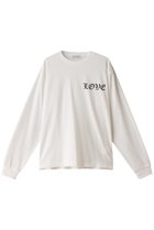 【メゾンスペシャル/MAISON SPECIAL】のLOVE Long Sleeve T-shirt/LOVEロングスリーブTEE WHT(ホワイト)|ID: prp329100004607951 ipo3291000000032915770