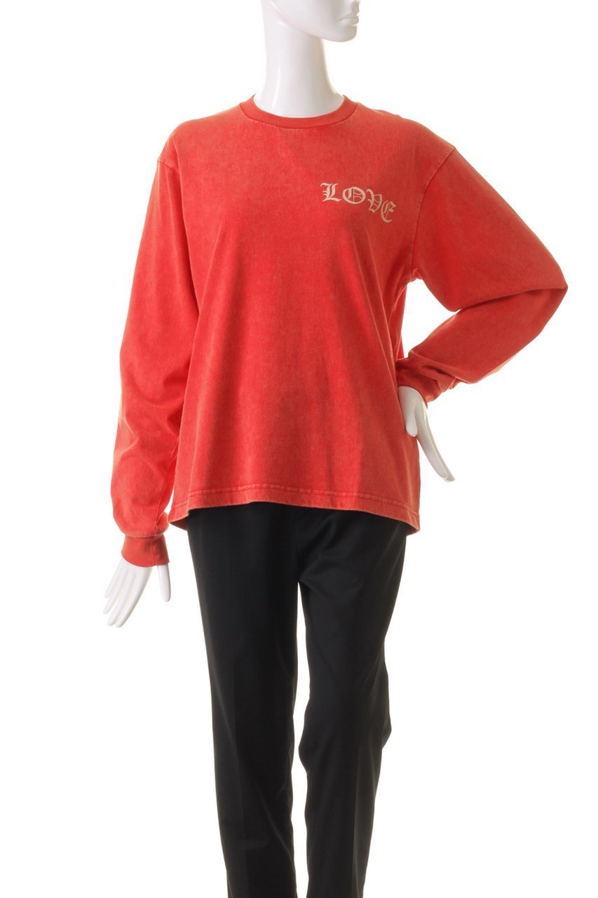 【メゾンスペシャル/MAISON SPECIAL】のLOVE Long Sleeve T-shirt/LOVEロングスリーブTEE 人気、トレンドファッション・服の通販 founy(ファニー) 　ファッション　Fashion　レディースファッション　Fashion for Women　トップス・カットソー　Cut & Sew Tops　シャツ・ブラウス・オフィスカジュアル　Elegant Blouses & Button-Ups　ロングTシャツ・Tシャツ　Longline T-Shirts & Tees　カットソー・ベーシックTシャツ　Cut-and-Sewn Tops / Stretch Tees & Basics　インナー　Innerwear　ウォッシャブル　Machine Washable　クラシカル　Classical, Vintage-Inspired　スリーブ　Sleeve, Long Sleeve / Short Sleeve　ロング　Long, Long-Length　ワンポイント　One Point, Statement Accent　ヴィンテージ　Vintage Style　other-2|ID: prp329100004607951 ipo3291000000032915793