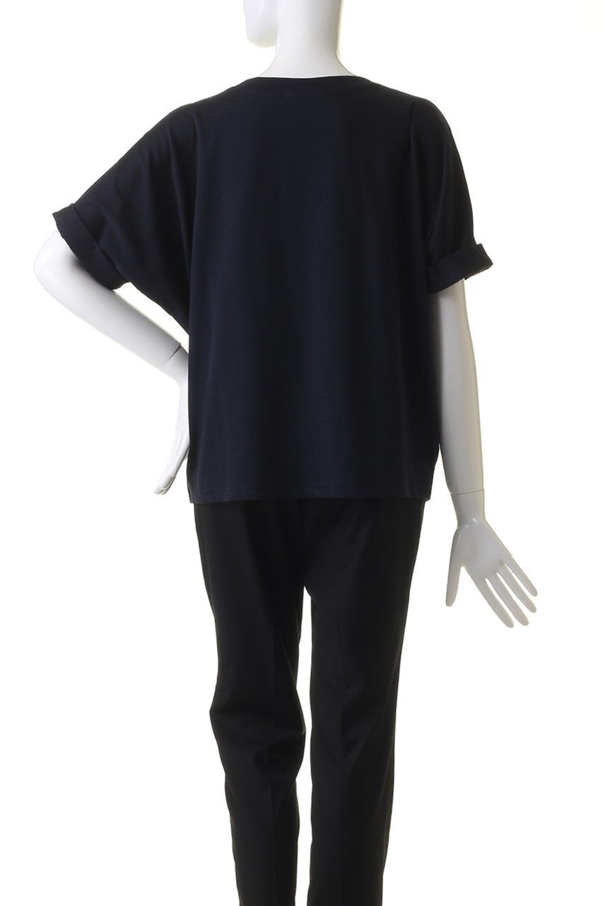 【ミズイロ インド/mizuiro ind】のdolman roll up T Tシャツ 人気、トレンドファッション・服の通販 founy(ファニー) 　ファッション　Fashion　レディースファッション　Fashion for Women　トップス・カットソー　Cut & Sew Tops　シャツ・ブラウス・オフィスカジュアル　Elegant Blouses & Button-Ups　ロングTシャツ・Tシャツ　Longline T-Shirts & Tees　カットソー・ベーシックTシャツ　Cut-and-Sewn Tops / Stretch Tees & Basics　サマー　Summer, Summer Style　ショート　Short, Short Length　シンプル　Simple, Minimal　スリーブ　Sleeve, Long Sleeve / Short Sleeve　ロールアップ　Roll-Up, Cuffed Hem　定番　Standard, Basic Item　other-4|ID: prp329100004607952 ipo3291000000032915893