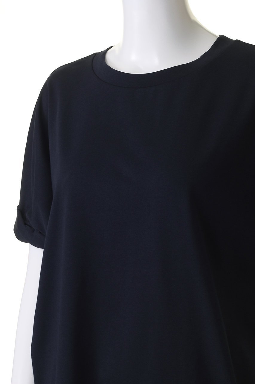 【ミズイロ インド/mizuiro ind】のdolman roll up T Tシャツ 人気、トレンドファッション・服の通販 founy(ファニー) 　ファッション　Fashion　レディースファッション　Fashion for Women　トップス・カットソー　Cut & Sew Tops　シャツ・ブラウス・オフィスカジュアル　Elegant Blouses & Button-Ups　ロングTシャツ・Tシャツ　Longline T-Shirts & Tees　カットソー・ベーシックTシャツ　Cut-and-Sewn Tops / Stretch Tees & Basics　サマー　Summer, Summer Style　ショート　Short, Short Length　シンプル　Simple, Minimal　スリーブ　Sleeve, Long Sleeve / Short Sleeve　ロールアップ　Roll-Up, Cuffed Hem　定番　Standard, Basic Item　other-5|ID: prp329100004607952 ipo3291000000032915902