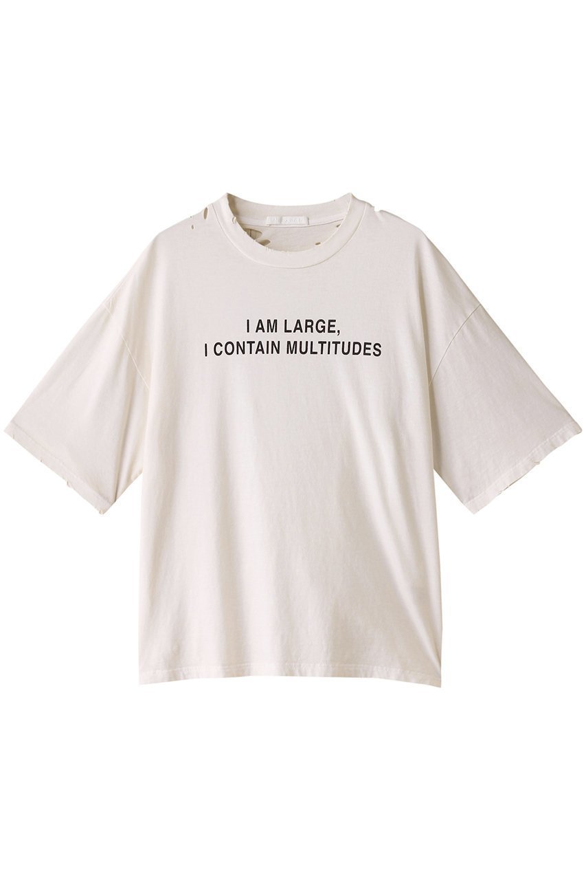 【カナコ サカイ/KANAKO SAKAI】のRIPPED Tシャツ 人気、トレンドファッション・服の通販 founy(ファニー) 　ファッション　Fashion　レディースファッション　Fashion for Women　トップス・カットソー　Cut & Sew Tops　シャツ・ブラウス・オフィスカジュアル　Elegant Blouses & Button-Ups　ロングTシャツ・Tシャツ　Longline T-Shirts & Tees　カットソー・ベーシックTシャツ　Cut-and-Sewn Tops / Stretch Tees & Basics　ショート　Short, Short Length　シンプル　Simple, Minimal　スリーブ　Sleeve, Long Sleeve / Short Sleeve　ダメージ　Distressed, Destroyed　 other-1|ID: prp329100004607955 ipo3291000000032916111