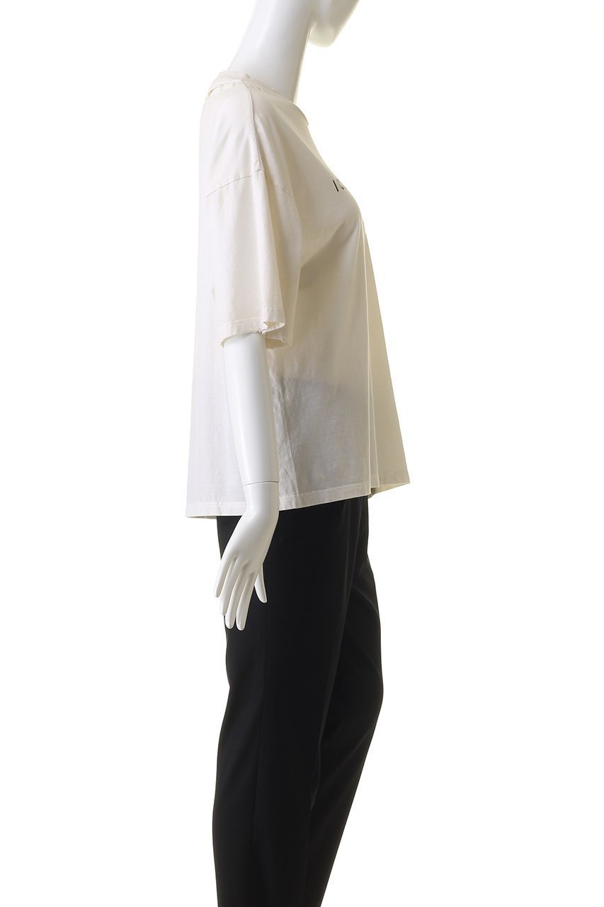 【カナコ サカイ/KANAKO SAKAI】のRIPPED Tシャツ 人気、トレンドファッション・服の通販 founy(ファニー) 　ファッション　Fashion　レディースファッション　Fashion for Women　トップス・カットソー　Cut & Sew Tops　シャツ・ブラウス・オフィスカジュアル　Elegant Blouses & Button-Ups　ロングTシャツ・Tシャツ　Longline T-Shirts & Tees　カットソー・ベーシックTシャツ　Cut-and-Sewn Tops / Stretch Tees & Basics　ショート　Short, Short Length　シンプル　Simple, Minimal　スリーブ　Sleeve, Long Sleeve / Short Sleeve　ダメージ　Distressed, Destroyed　other-3|ID: prp329100004607955 ipo3291000000034954418