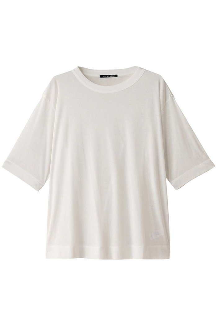 【ミズイロ インド/mizuiro ind】のgauze crew neck half slv T Tシャツ インテリア・キッズ・メンズ・レディースファッション・服の通販 founy(ファニー) https://founy.com/ ファッション Fashion レディースファッション Fashion for Women トップス・カットソー Cut & Sew Tops シャツ・ブラウス・オフィスカジュアル Elegant Blouses & Button-Ups ロングTシャツ・Tシャツ Longline T-Shirts & Tees カットソー・ベーシックTシャツ Cut-and-Sewn Tops / Stretch Tees & Basics シアー Sheer, See-Through ショート Short, Short Length シンプル Simple, Minimal スリーブ Sleeve, Long Sleeve / Short Sleeve ハーフ Half, Half-Length |ID: prp329100004607970 ipo3291000000032916636