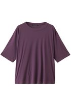 【ミズイロ インド/mizuiro ind】のgauze crew neck half slv T Tシャツ pink|ID: prp329100004607970 ipo3291000000032916679