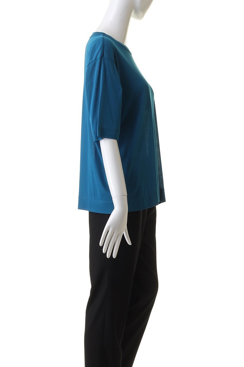 【ミズイロ インド/mizuiro ind】のgauze crew neck half slv T Tシャツ 人気、トレンドファッション・服の通販 founy(ファニー) 　ファッション　Fashion　レディースファッション　Fashion for Women　トップス・カットソー　Cut & Sew Tops　シャツ・ブラウス・オフィスカジュアル　Elegant Blouses & Button-Ups　ロングTシャツ・Tシャツ　Longline T-Shirts & Tees　カットソー・ベーシックTシャツ　Cut-and-Sewn Tops / Stretch Tees & Basics　シアー　Sheer, See-Through　ショート　Short, Short Length　シンプル　Simple, Minimal　スリーブ　Sleeve, Long Sleeve / Short Sleeve　ハーフ　Half, Half-Length　other-3|ID: prp329100004607970 ipo3291000000032916718