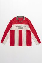 【メゾンスペシャル/MAISON SPECIAL】のFruttaring Heart Stripe Long Sleeve T-shirt/フルッタリングハートストライプロンTEE RED(レッド)|ID: prp329100004607972 ipo3291000000032916828