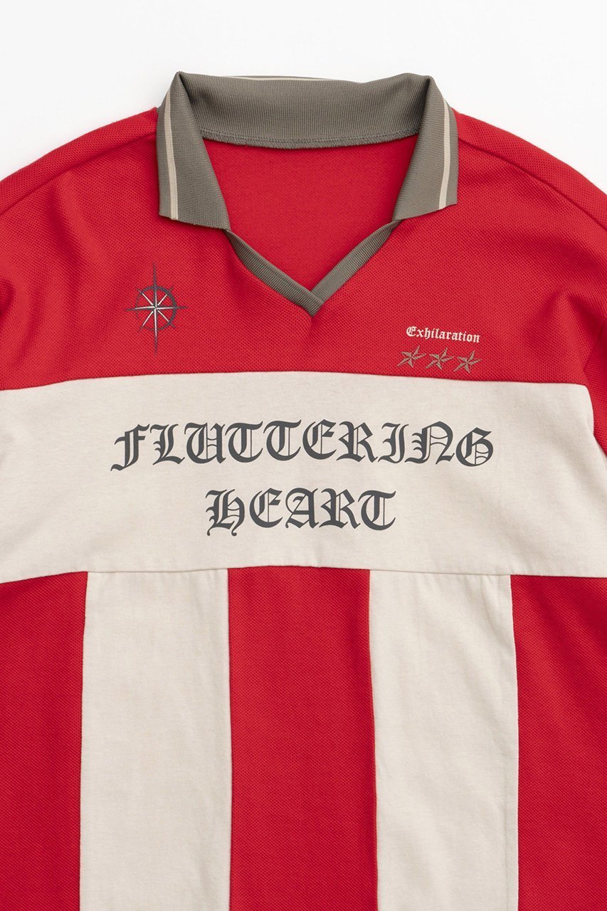【メゾンスペシャル/MAISON SPECIAL】のFruttaring Heart Stripe Long Sleeve T-shirt/フルッタリングハートストライプロンTEE 人気、トレンドファッション・服の通販 founy(ファニー) 　ファッション　Fashion　レディースファッション　Fashion for Women　トップス・カットソー　Cut & Sew Tops　シャツ・ブラウス・オフィスカジュアル　Elegant Blouses & Button-Ups　ロングTシャツ・Tシャツ　Longline T-Shirts & Tees　カットソー・ベーシックTシャツ　Cut-and-Sewn Tops / Stretch Tees & Basics　クラシカル　Classical, Vintage-Inspired　グラフィック　Graphic, Graphic Design　スリーブ　Sleeve, Long Sleeve / Short Sleeve　ミックス　Mix, Mixed Style　ロング　Long, Long-Length　鹿の子　Piqué, Kanoko Fabric　other-2|ID: prp329100004607972 ipo3291000000032916838