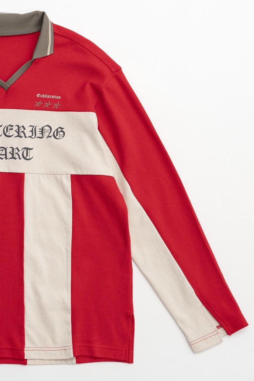 【メゾンスペシャル/MAISON SPECIAL】のFruttaring Heart Stripe Long Sleeve T-shirt/フルッタリングハートストライプロンTEE 人気、トレンドファッション・服の通販 founy(ファニー) 　ファッション　Fashion　レディースファッション　Fashion for Women　トップス・カットソー　Cut & Sew Tops　シャツ・ブラウス・オフィスカジュアル　Elegant Blouses & Button-Ups　ロングTシャツ・Tシャツ　Longline T-Shirts & Tees　カットソー・ベーシックTシャツ　Cut-and-Sewn Tops / Stretch Tees & Basics　クラシカル　Classical, Vintage-Inspired　グラフィック　Graphic, Graphic Design　スリーブ　Sleeve, Long Sleeve / Short Sleeve　ミックス　Mix, Mixed Style　ロング　Long, Long-Length　鹿の子　Piqué, Kanoko Fabric　other-3|ID: prp329100004607972 ipo3291000000032916852