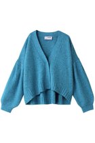 【スリー ドッツ/three dots】のメランジ ワイドプルオーバー ターコイズ|ID: prp329100004607976 ipo3291000000035067239