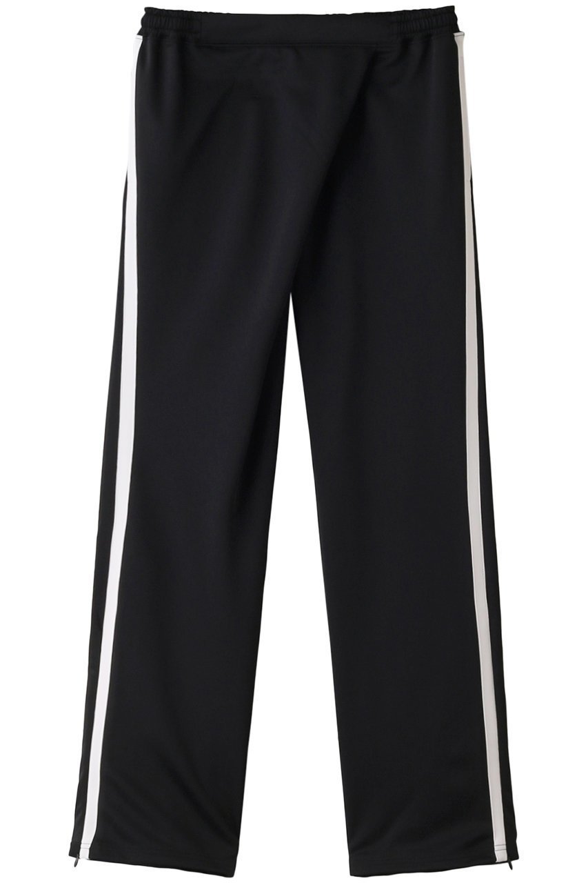 【ミディウミソリッド/MIDIUMISOLID】のwrap jersey line PT パンツ インテリア・キッズ・メンズ・レディースファッション・服の通販 founy(ファニー) 　ファッション　Fashion　レディースファッション　Fashion for Women　パンツ　Pants & Trousers　ジップ　Zip, Zipper　スポーティ　Sporty, Casual Athletic　スリット　Slit, Slit Detail　ドレープ　Drape, Draping Fabric　フロント　Front, Front Design　ラップ　Wrap, Wrap Design　再入荷　Restock / Back in Stock　black|ID: prp329100004607985 ipo3291000000034806508