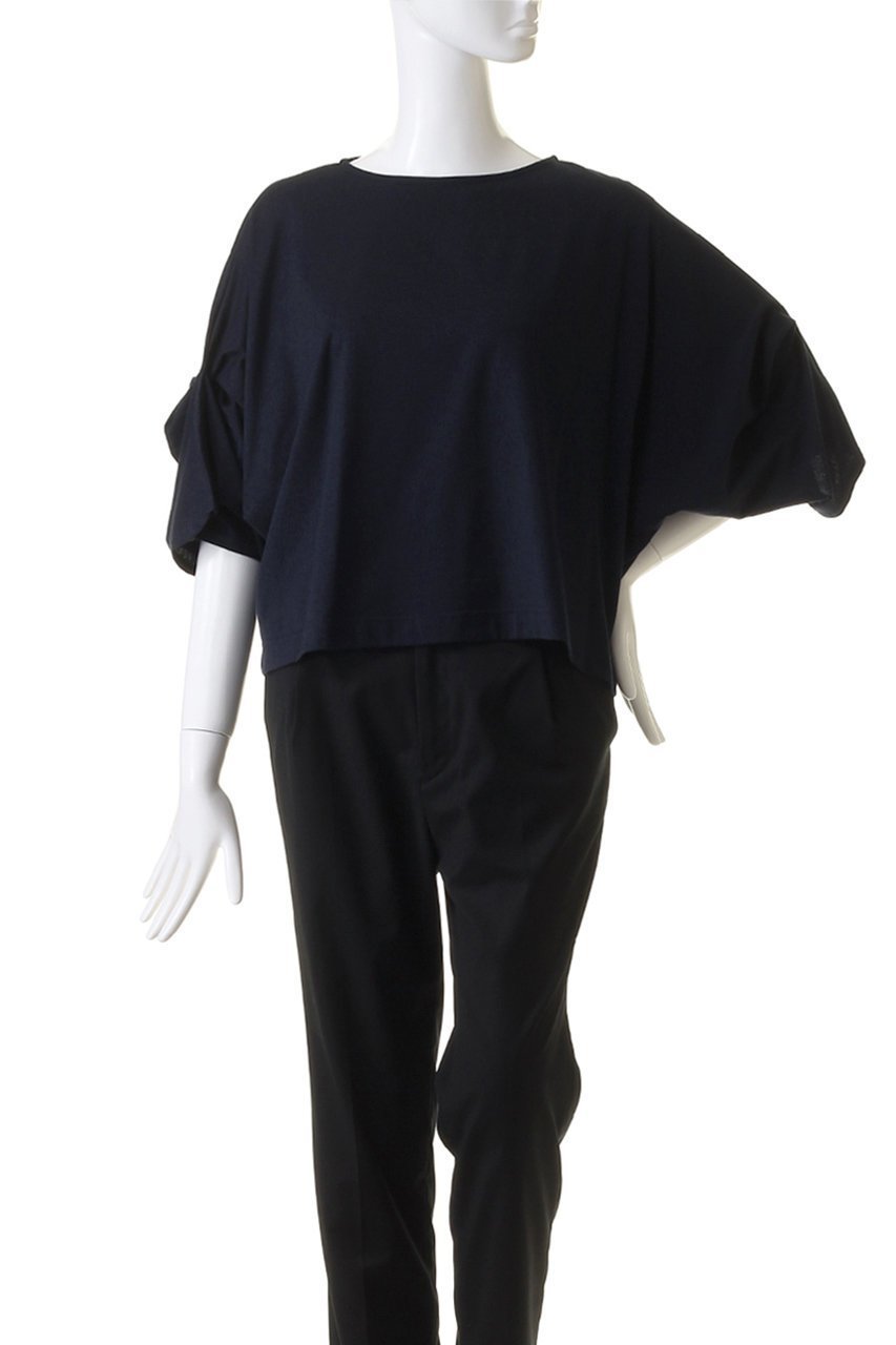 【ミズイロ インド/mizuiro ind】のdolman tuck slv T Tシャツ 人気、トレンドファッション・服の通販 founy(ファニー) 　ファッション　Fashion　レディースファッション　Fashion for Women　トップス・カットソー　Cut & Sew Tops　シャツ・ブラウス・オフィスカジュアル　Elegant Blouses & Button-Ups　ロングTシャツ・Tシャツ　Longline T-Shirts & Tees　カットソー・ベーシックTシャツ　Cut-and-Sewn Tops / Stretch Tees & Basics　ショート　Short, Short Length　スリーブ　Sleeve, Long Sleeve / Short Sleeve　バランス　Balance, Style Balance　other-2|ID: prp329100004607986 ipo3291000000032917376