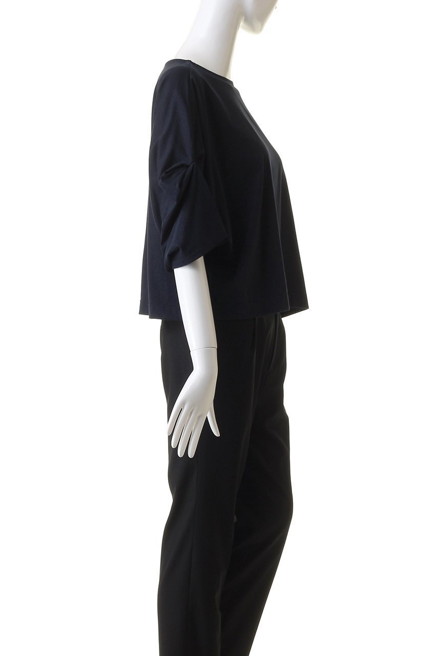 【ミズイロ インド/mizuiro ind】のdolman tuck slv T Tシャツ 人気、トレンドファッション・服の通販 founy(ファニー) 　ファッション　Fashion　レディースファッション　Fashion for Women　トップス・カットソー　Cut & Sew Tops　シャツ・ブラウス・オフィスカジュアル　Elegant Blouses & Button-Ups　ロングTシャツ・Tシャツ　Longline T-Shirts & Tees　カットソー・ベーシックTシャツ　Cut-and-Sewn Tops / Stretch Tees & Basics　ショート　Short, Short Length　スリーブ　Sleeve, Long Sleeve / Short Sleeve　バランス　Balance, Style Balance　other-3|ID: prp329100004607986 ipo3291000000032917386