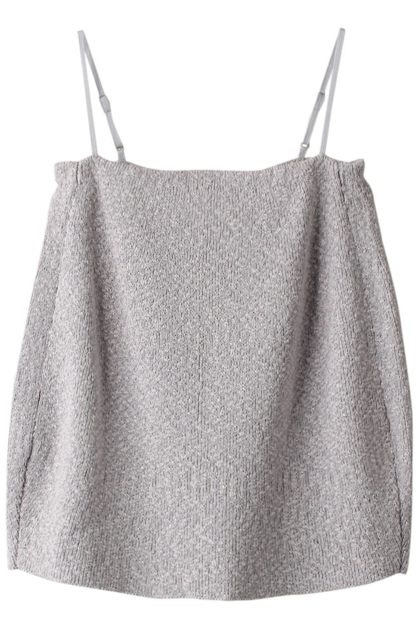 【スタニングルアー/STUNNING LURE】のニットビスチェ インテリア・キッズ・メンズ・レディースファッション・服の通販 founy(ファニー) 　ファッション　Fashion　レディースファッション　Fashion for Women　トップス・カットソー　Cut & Sew Tops　ニット　Knit Tops & Sweaters　キャミソール&ノースリーブ　Camisoles & Sleeveless Tops　シャツ・ブラウス・オフィスカジュアル　Elegant Blouses & Button-Ups　ロングTシャツ・Tシャツ　Longline T-Shirts & Tees　カットソー・ベーシックTシャツ　Cut-and-Sewn Tops / Stretch Tees & Basics　ビスチェ　Bustiers & Corset Tops / Layered Bustier Style　カットソー　Cut and Sewn Top　キャミソール　Camisole, Spaghetti Strap Top　タンク　Tank Top, Sleeveless Top　ビスチェ　Bustier, Corset Top　ライトグレー|ID: prp329100004607988 ipo3291000000035854606