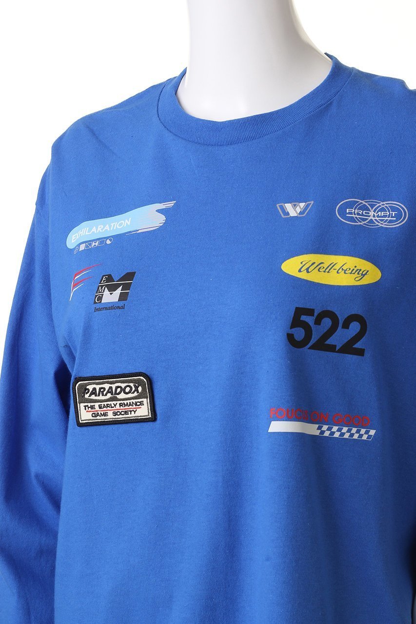 【メゾンスペシャル/MAISON SPECIAL】のSponsor Logo Print Long Sleeve T-shirt/スポンサーロゴロンTEE 人気、トレンドファッション・服の通販 founy(ファニー) 　ファッション　Fashion　レディースファッション　Fashion for Women　トップス・カットソー　Cut & Sew Tops　シャツ・ブラウス・オフィスカジュアル　Elegant Blouses & Button-Ups　ロングTシャツ・Tシャツ　Longline T-Shirts & Tees　カットソー・ベーシックTシャツ　Cut-and-Sewn Tops / Stretch Tees & Basics　インナー　Innerwear　ウォッシャブル　Machine Washable　グラフィック　Graphic, Graphic Design　スリーブ　Sleeve, Long Sleeve / Short Sleeve　プリント　Print, Printed Pattern　ロング　Long, Long-Length　other-5|ID: prp329100004608002 ipo3291000000034909197