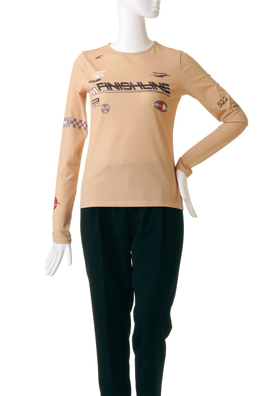 【メゾンスペシャル/MAISON SPECIAL】のFinishLINE Skin Tops/FinishLINEスキントップス 人気、トレンドファッション・服の通販 founy(ファニー) 　ファッション　Fashion　レディースファッション　Fashion for Women　トップス・カットソー　Cut & Sew Tops　シャツ・ブラウス・オフィスカジュアル　Elegant Blouses & Button-Ups　ロングTシャツ・Tシャツ　Longline T-Shirts & Tees　カットソー・ベーシックTシャツ　Cut-and-Sewn Tops / Stretch Tees & Basics　インナー　Innerwear　カットソー　Cut and Sewn Top　ジャケット　Jacket, Outerwear　スリーブ　Sleeve, Long Sleeve / Short Sleeve　羽織　Haori, Light Jacket　レース　Lace, Lace Fabric　ロング　Long, Long-Length　おすすめ　Recommended / Our Picks　other-2|ID: prp329100004608006 ipo3291000000032918036