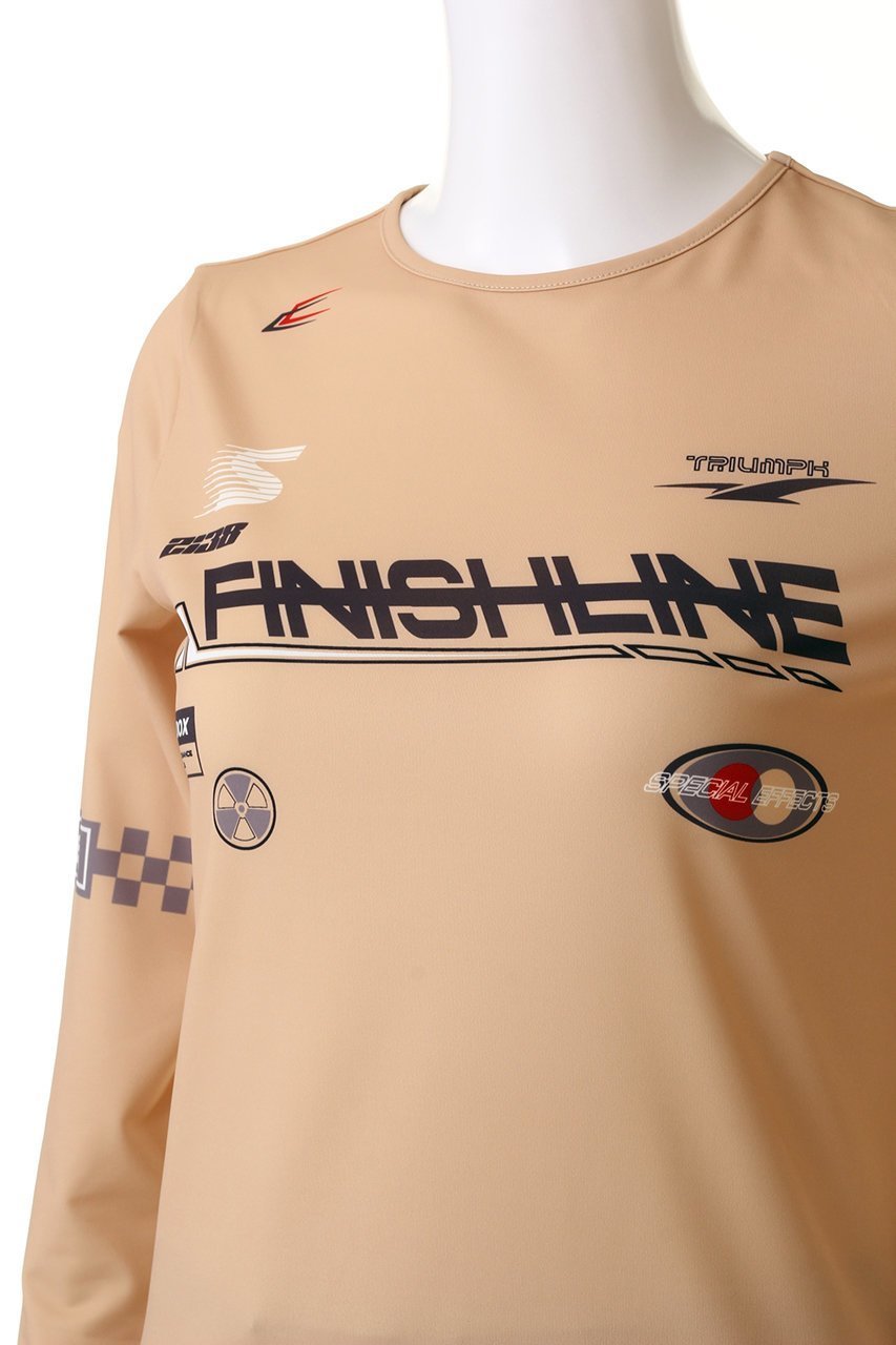 【メゾンスペシャル/MAISON SPECIAL】のFinishLINE Skin Tops/FinishLINEスキントップス 人気、トレンドファッション・服の通販 founy(ファニー) 　ファッション　Fashion　レディースファッション　Fashion for Women　トップス・カットソー　Cut & Sew Tops　シャツ・ブラウス・オフィスカジュアル　Elegant Blouses & Button-Ups　ロングTシャツ・Tシャツ　Longline T-Shirts & Tees　カットソー・ベーシックTシャツ　Cut-and-Sewn Tops / Stretch Tees & Basics　インナー　Innerwear　カットソー　Cut and Sewn Top　ジャケット　Jacket, Outerwear　スリーブ　Sleeve, Long Sleeve / Short Sleeve　羽織　Haori, Light Jacket　レース　Lace, Lace Fabric　ロング　Long, Long-Length　おすすめ　Recommended / Our Picks　other-5|ID: prp329100004608006 ipo3291000000032918072