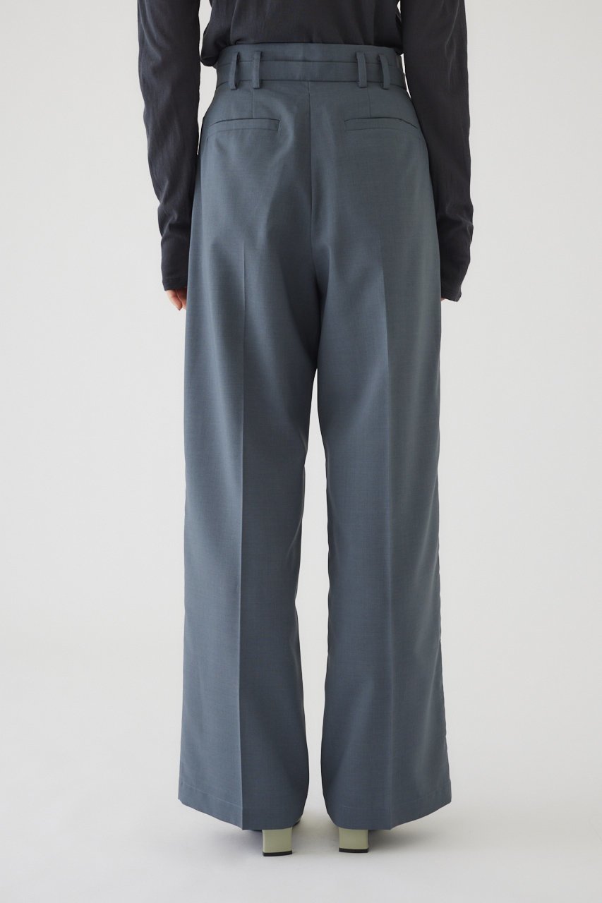 【リムアーク/RIM.ARK】のDouble waist slacks/パンツ 人気、トレンドファッション・服の通販 founy(ファニー) 　ファッション　Fashion　レディースファッション　Fashion for Women　パンツ　Pants & Trousers　スラックス　Slacks, Dress Pants　バランス　Balance, Style Balance　メランジ　Melange, Mixed Yarn　夏　Summer　春　Spring　S/S・春夏　SS, Spring/Summer, Warm Season　other-8|ID: prp329100004608028 ipo3291000000032918616