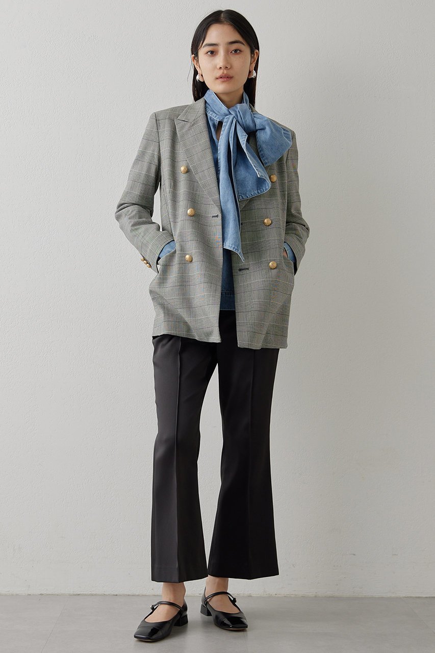 【ウィムガゼット/Whim Gazette】のダブルジャケット 人気、トレンドファッション・服の通販 founy(ファニー) 　ファッション　Fashion　レディースファッション　Fashion for Women　アウター　Coat / Outerwear Collection　レディースジャケット・軽アウター　Jackets　おすすめ　Recommended / Our Picks　クラシカル　Classical, Vintage-Inspired　ジャケット　Jacket, Outerwear　ストライプ　Stripe, Striped Pattern　セットアップ　Set-Up, Coordinated Outfit　ダブル　Double, Double-Breasted　チェック　Check, Plaid, Tartan　定番　Standard, Basic Item　無地　Plain, Solid Color　other-2|ID: prp329100004608031 ipo3291000000032918689