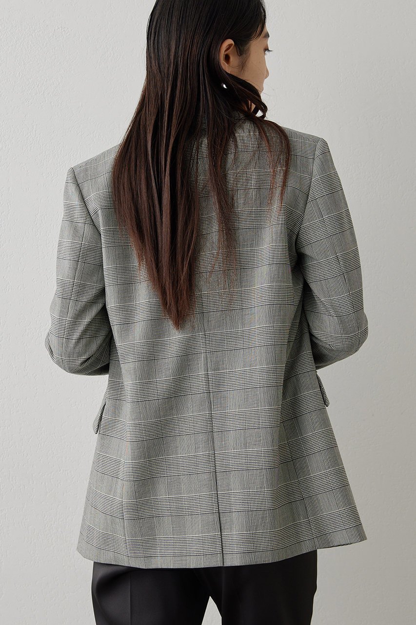 【ウィムガゼット/Whim Gazette】のダブルジャケット 人気、トレンドファッション・服の通販 founy(ファニー) 　ファッション　Fashion　レディースファッション　Fashion for Women　アウター　Coat / Outerwear Collection　レディースジャケット・軽アウター　Jackets　おすすめ　Recommended / Our Picks　クラシカル　Classical, Vintage-Inspired　ジャケット　Jacket, Outerwear　ストライプ　Stripe, Striped Pattern　セットアップ　Set-Up, Coordinated Outfit　ダブル　Double, Double-Breasted　チェック　Check, Plaid, Tartan　定番　Standard, Basic Item　無地　Plain, Solid Color　other-5|ID: prp329100004608031 ipo3291000000032918722