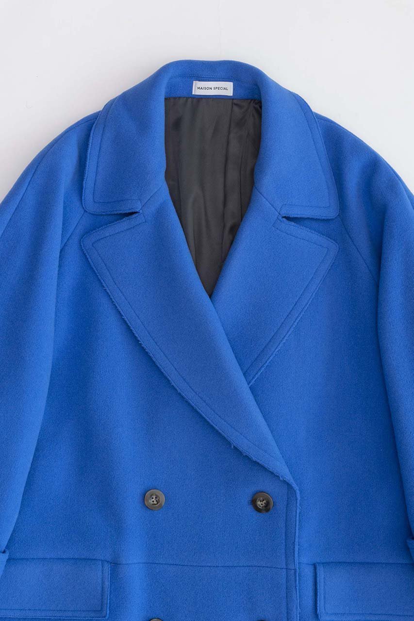 【メゾンスペシャル/MAISON SPECIAL】のSuper140 Melton Double Coat/スーパー140メルトンダブルコート 人気、トレンドファッション・服の通販 founy(ファニー) 　ファッション　Fashion　レディースファッション　Fashion for Women　アウター　Coat / Outerwear Collection　コート・ロングコート・ピーコート　Long Coats, Peacoats & More　クラシック　Classic, Timeless Style　スリーブ　Sleeve, Long Sleeve / Short Sleeve　ダブル　Double, Double-Breasted　フラップ　Flap, Flap Pocket　ポケット　Pocket, Pocket Detail　メルトン　Melton, Heavy Wool　ロング　Long, Long-Length　冬　Winter / This Winter　エレガント 上品　Elegant　other-2|ID: prp329100004608033 ipo3291000000032918816
