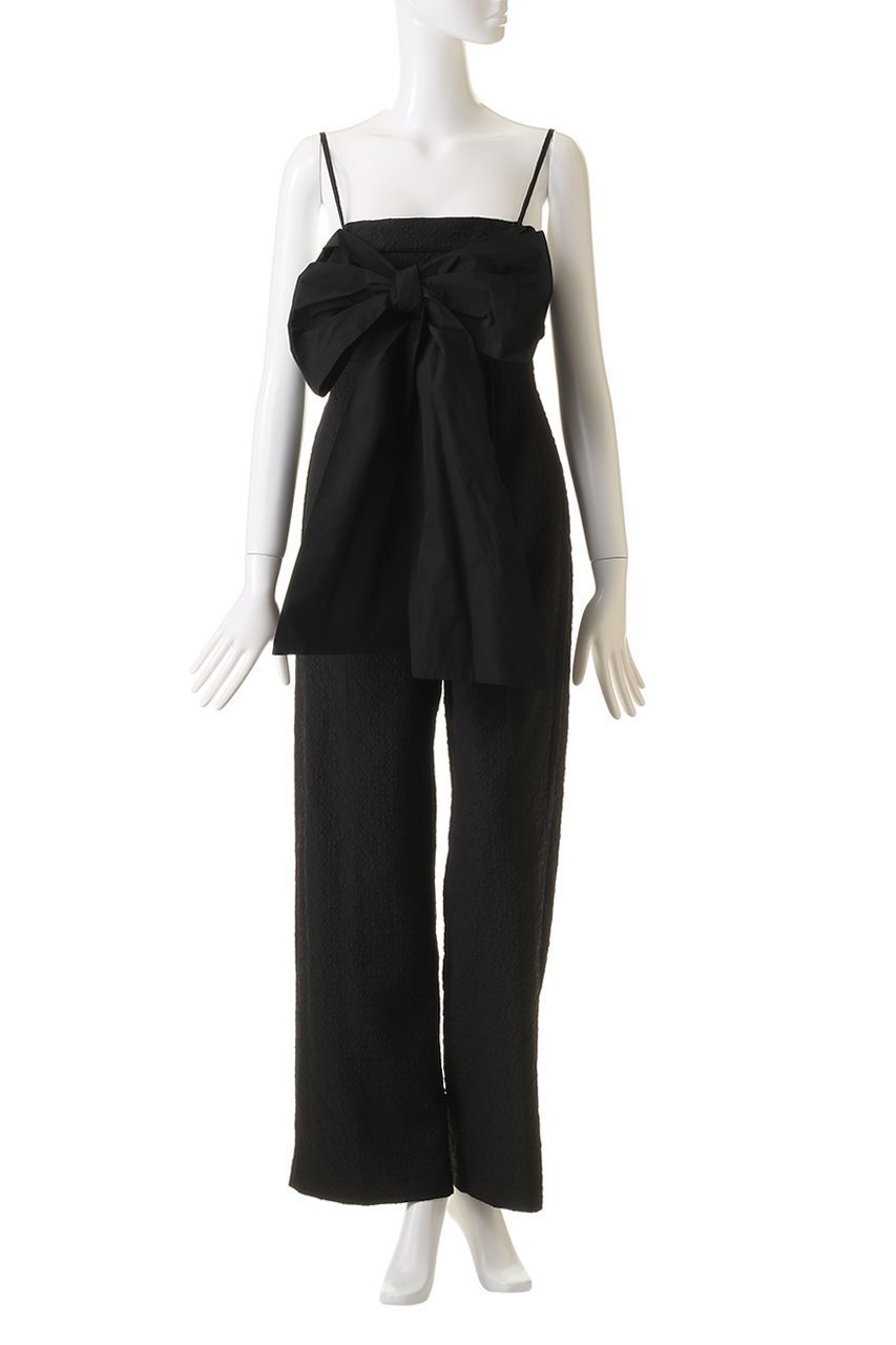【メゾンスペシャル/MAISON SPECIAL】のRibbon All In One Outfit/リボンオールインワン 人気、トレンドファッション・服の通販 founy(ファニー) 　ファッション　Fashion　レディースファッション　Fashion for Women　パンツ　Pants & Trousers　インナー　Innerwear　軽量　Lightweight, Ultra Light　シアー　Sheer, See-Through　スリーブ　Sleeve, Long Sleeve / Short Sleeve　タフタ　Taffeta, Structured Fabric　ダウン　Down, Puffer　リボン　Ribbon, Bow　エレガント 上品　Elegant　other-6|ID: prp329100004608035 ipo3291000000032918856