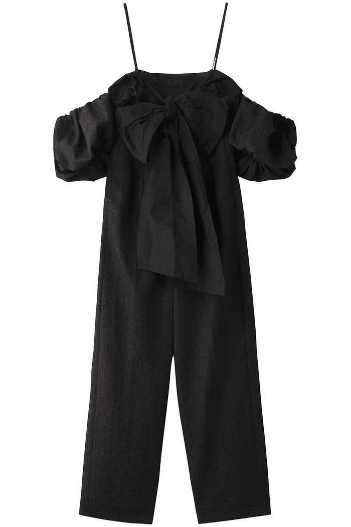 【メゾンスペシャル/MAISON SPECIAL】のRibbon All In One Outfit/リボンオールインワン インテリア・キッズ・メンズ・レディースファッション・服の通販 founy(ファニー) https://founy.com/ ファッション Fashion レディースファッション Fashion for Women パンツ Pants & Trousers インナー Innerwear 軽量 Lightweight, Ultra Light シアー Sheer, See-Through スリーブ Sleeve, Long Sleeve / Short Sleeve タフタ Taffeta, Structured Fabric ダウン Down, Puffer リボン Ribbon, Bow エレガント 上品 Elegant |ID: prp329100004608035 ipo3291000000034910012